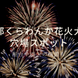 水都くらわんか花火大会２０２４穴場スポットと屋台や雨天延期についても