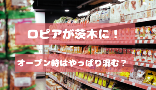 ロピアが茨木にできる！オープン時は混む？人気商品ランキングも紹介！